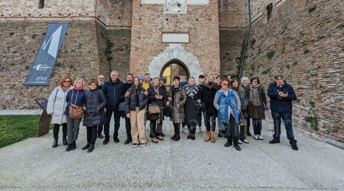 Rimini, operatori turistici in visita al Fellini Museum - Operatori turistici in visita a Castel Sismondo