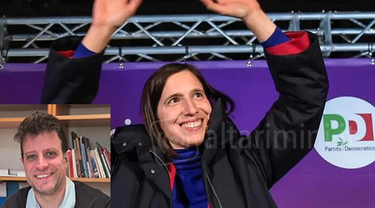 Primarie Pd, a Rimini Bonaccini davanti a Schlein, ma non basta. "Ha vinto la linea più radicale" - Nel riquadro il Segretario provinciale del Pd Filippo Sacchetti