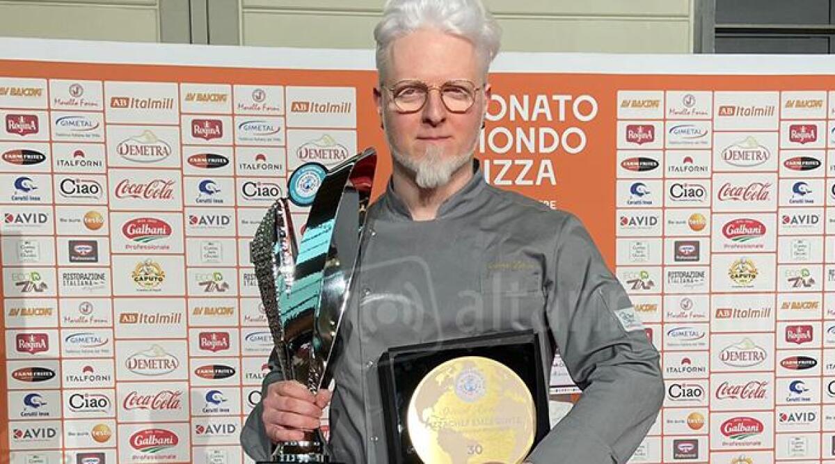 Campionato del mondo &lsquo;Pizza Dessert&rsquo;: secondo posto del riminese Antonio Petrini - Antonio Petrini