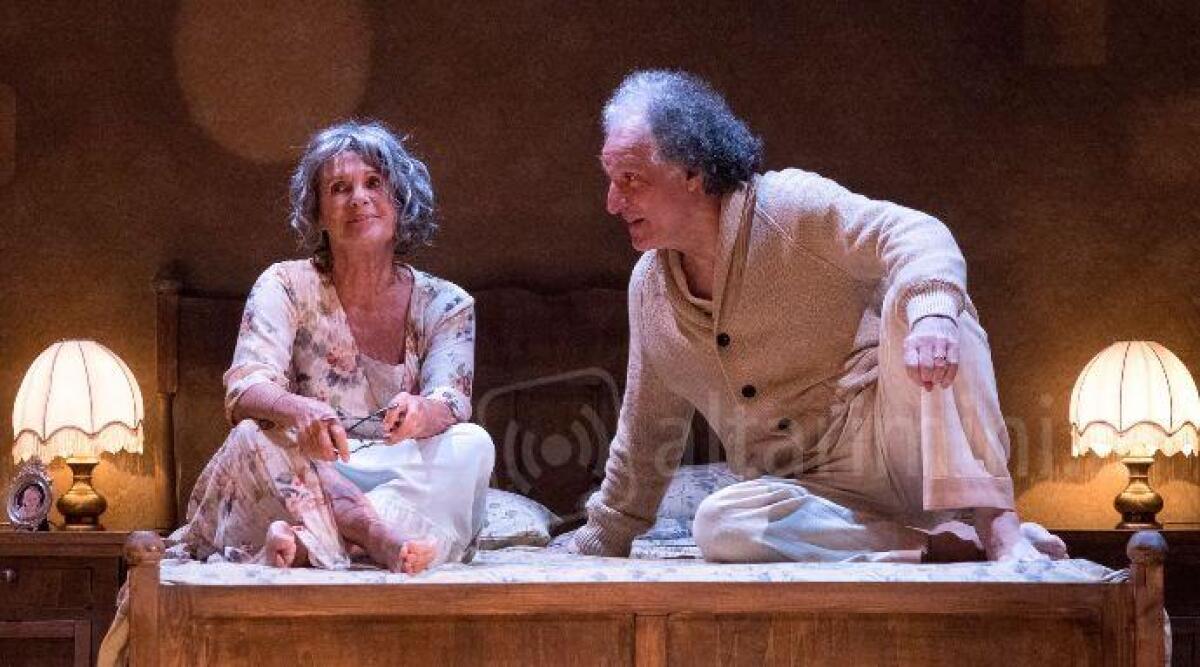 Lella Costa e Elia Schilton a Rimini con 'Le nostre anime di notte' - Lella Costa e Elia Schilton - foto Marina Alessi