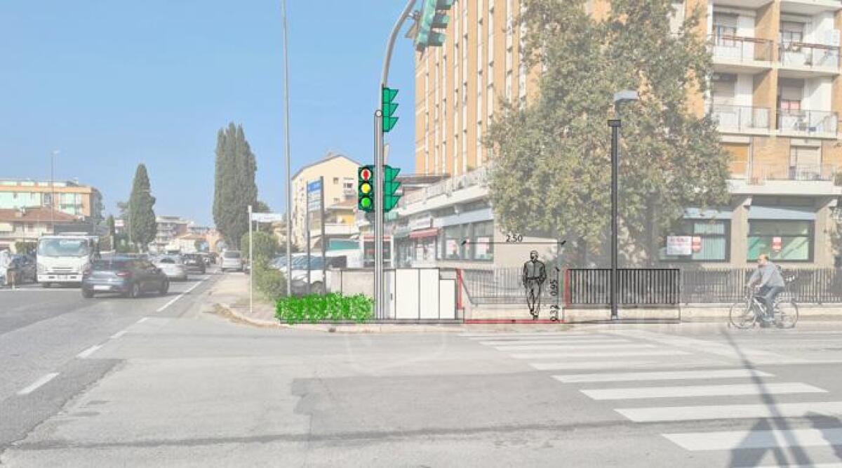 Santarcangelo bike-friendly: al via i lavori per la pista ciclopedonale lungo la via Emilia - Ecco come sarà l'attraversamento del sottopasso di viale Mazzini