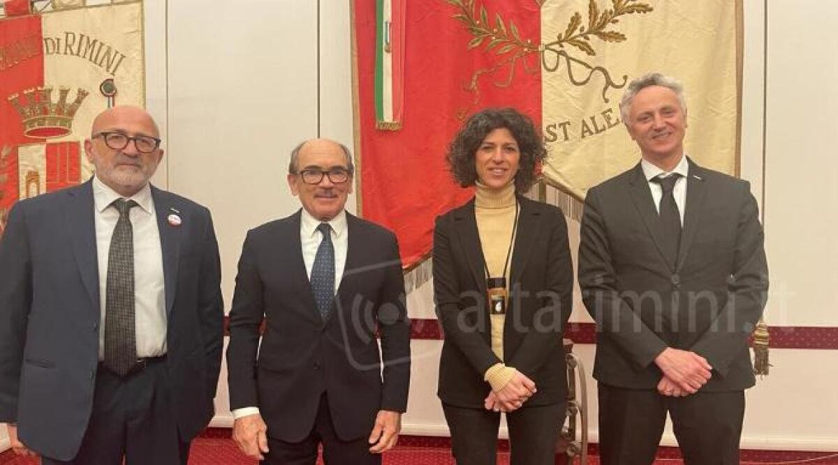 Lotta alle mafie: ricevuto in comune a Rimini Federico Cafiero De Raho - Federico Cafiero De Raho in comune a Rimini