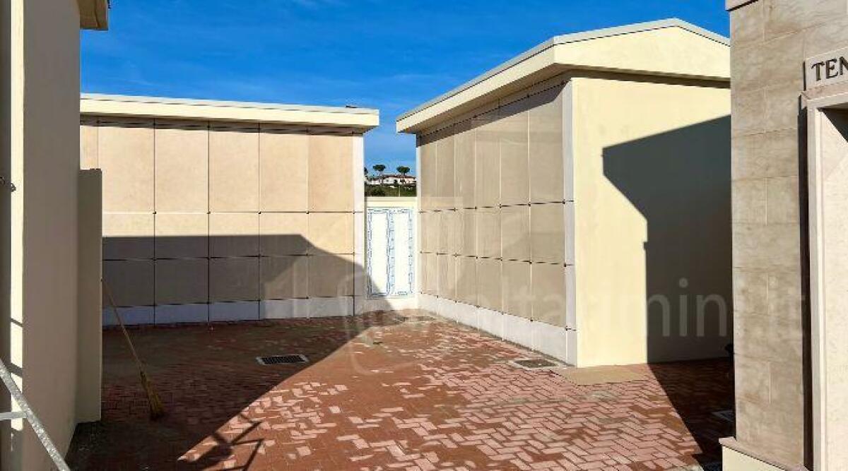 Misano, conclusi i lavori di ampliamento al cimitero di Scacciano - I lavori di ampliamento