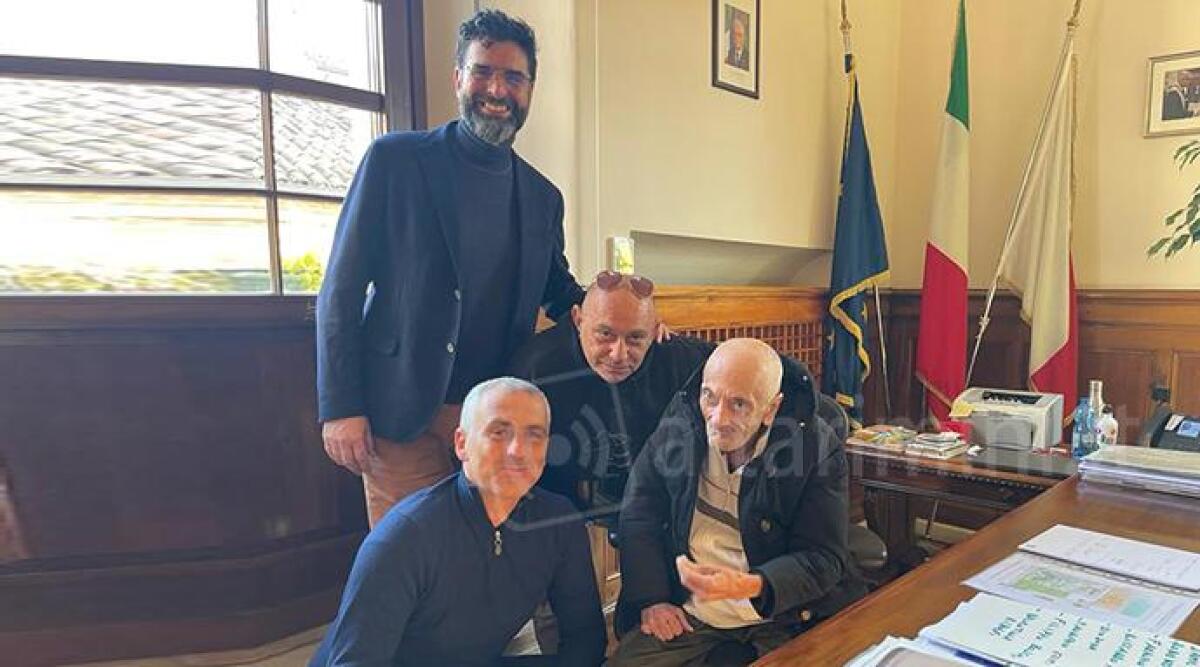 Franco sta meglio: dal 2005 il centro storico è casa sua. E oggi incontra il Sindaco - L'accoglienza a Palazzo Garampi riservata a Franco