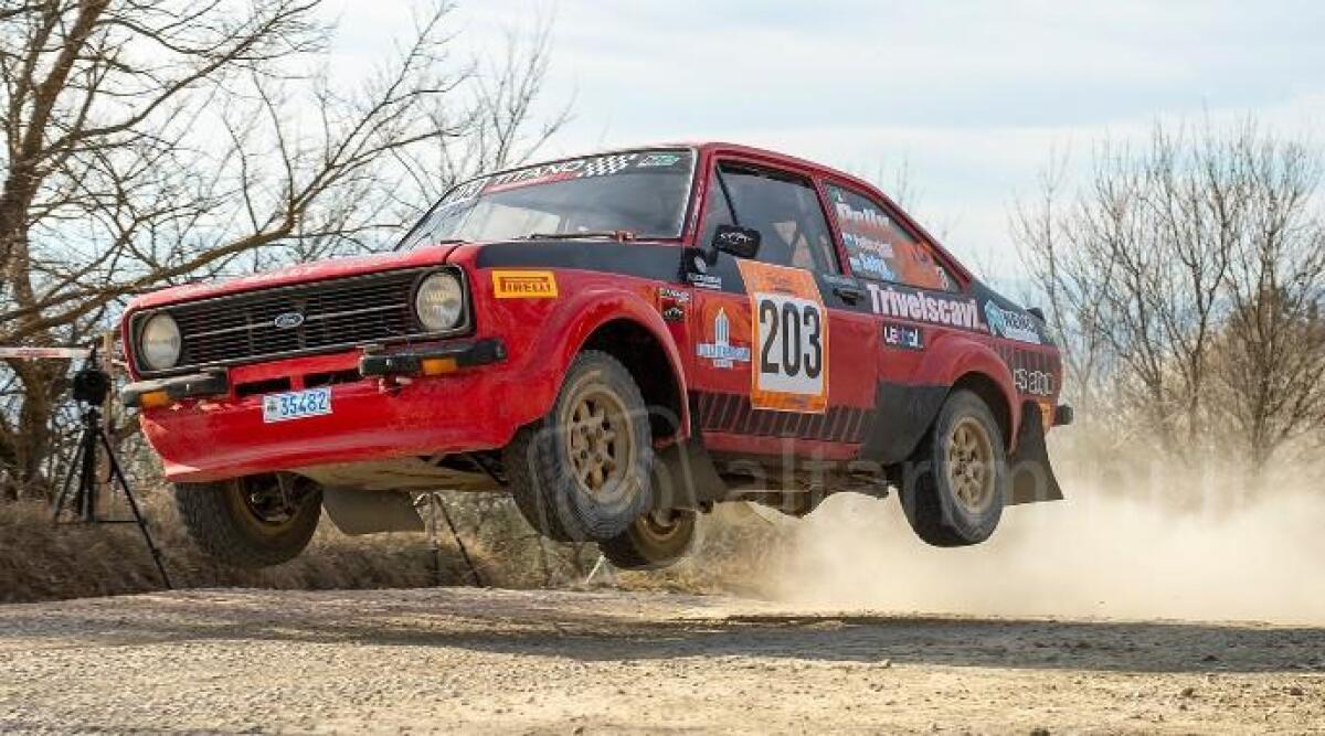 Rally, Val del Tevere: terzo posto di Pelliccioni e Selva nella classifica storica - La vettura di Bruno Pelliccioni e Roberto Selva (&copy;PHOTOZINI)