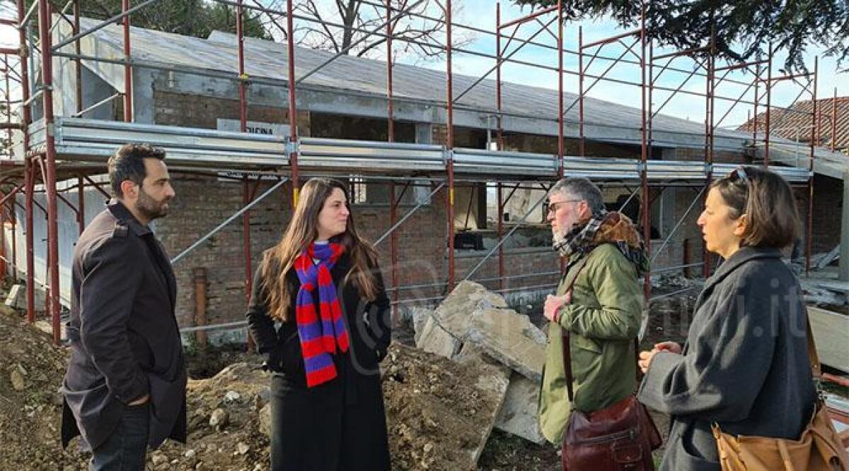 Santarcangelo, in corso i lavori all&rsquo;ex scuola del Bornaccino - 