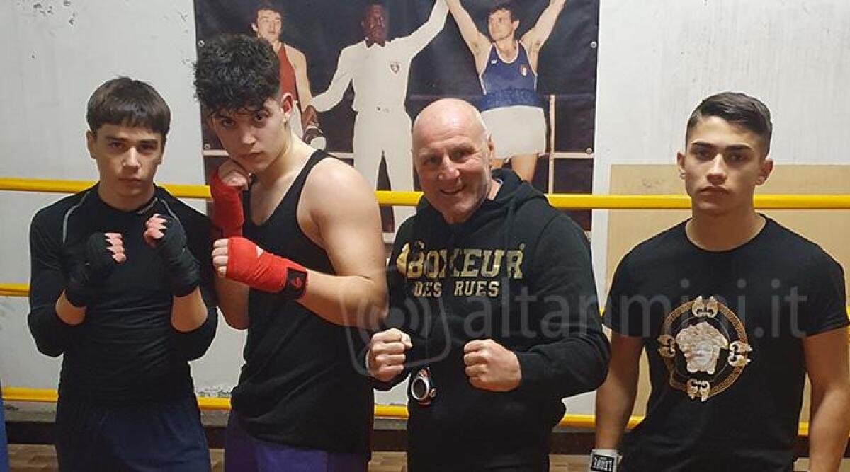Boxe Santarcangelo, le giovani promesse di coach Scarpellini sul ring di Reggio Emilia - Boxe Santarcangelo