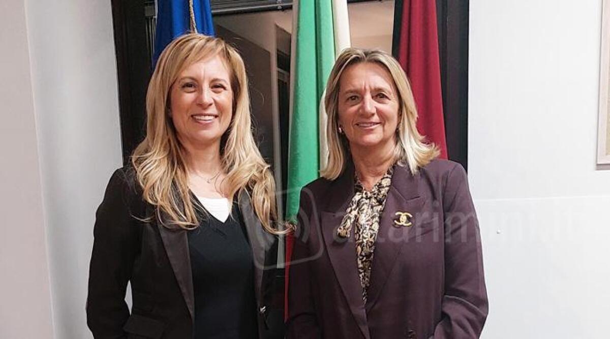 Lotta alle baby gang, la senatrice Spinelli a confronto con il Questore di Rimini - Domenica Spinelli e il Questore Rosanna Lavezzaro