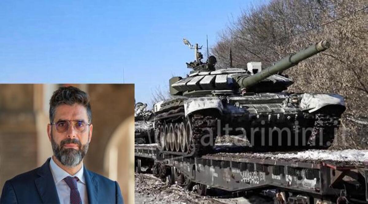 Guerra in Ucraina, un anno dopo. Gianfreda: "Grazie Rimini, esempio di accoglienza" - Nel riquadro Kristian Gianfreda