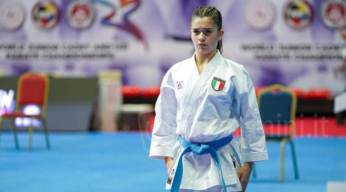 Karate, bronzo per la riccionese Martina Padoan agli Europei Giovanili - Martina Padoan
