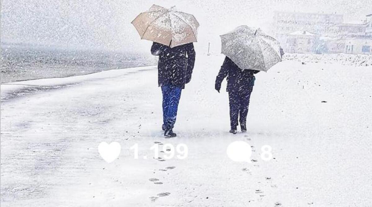 Oltre 93.000 scatti per raccontare Rimini nel contest fotografico del Comune - Rimini sotto la neve PH LORELLA FIORI