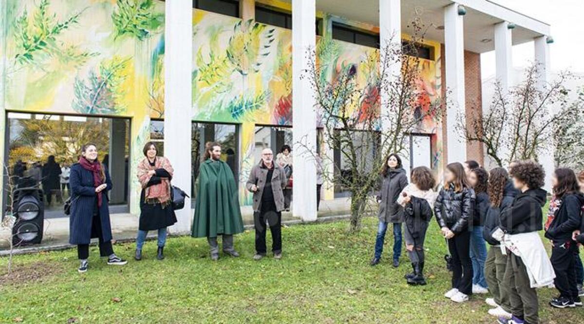 Santarcangelo per la Cultura: pi&ugrave; di 37mila persone coinvolte tra biblioteca e musei - Inaugurazione del murale &quot;Oltre la primavera silenziosa&quot;