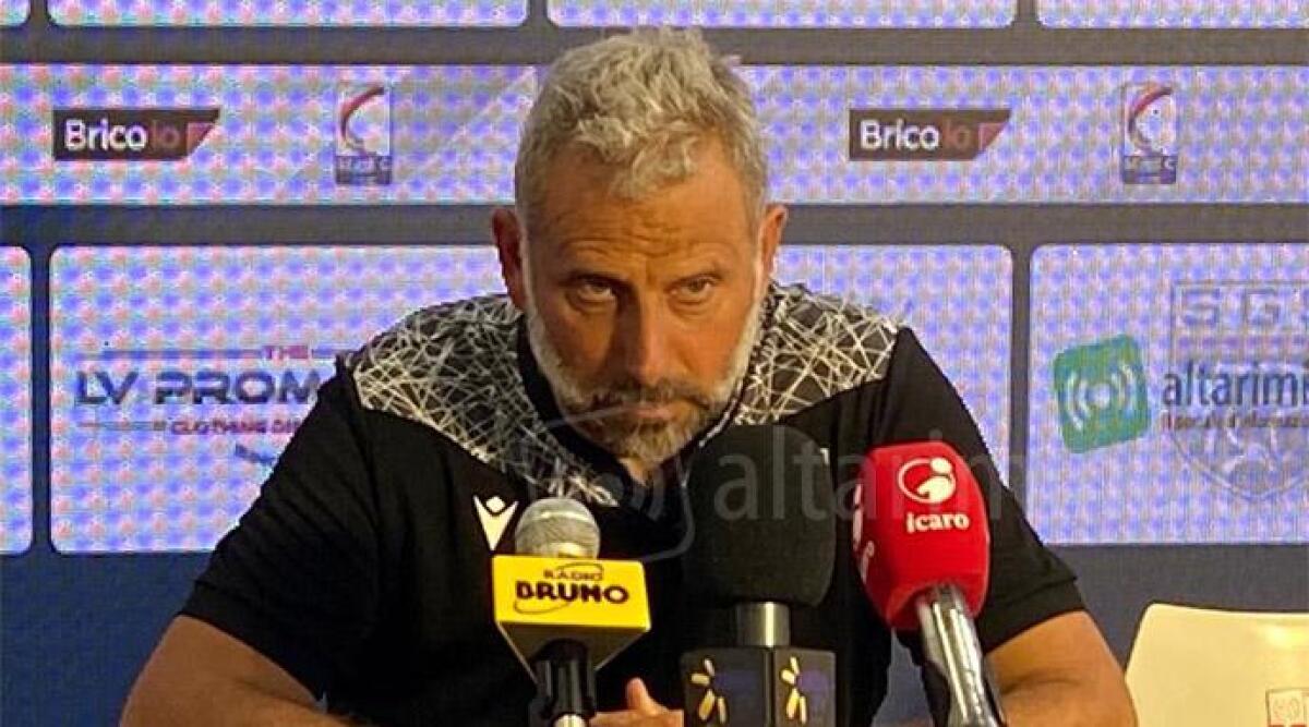 Calcio C, derby Pesaro-Rimini. Gaburro: 'La Vis gioca bassa, dovremo avere pazienza - Marco Gaburro