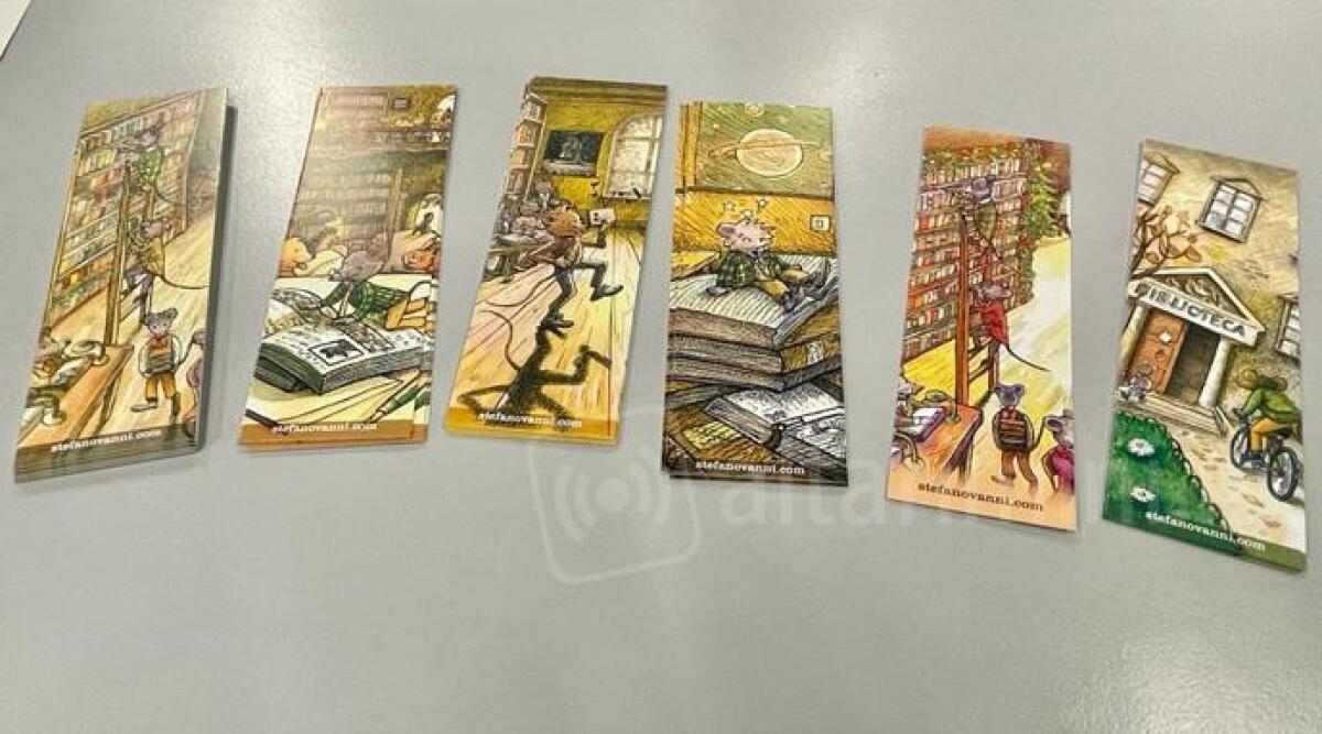 Cattolica, speciali segnalibri in biblioteca: realizzati dall'artista Stefano Vanni - I segnalibro di Stefano Vanni