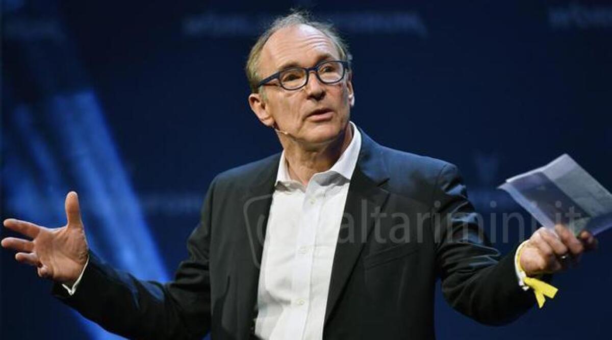 L'inventore del web Tim Berners-Lee a Rimini. Sar&agrave; ospite del We Make Future festival - Tim Berners-Lee (foto Ansa)