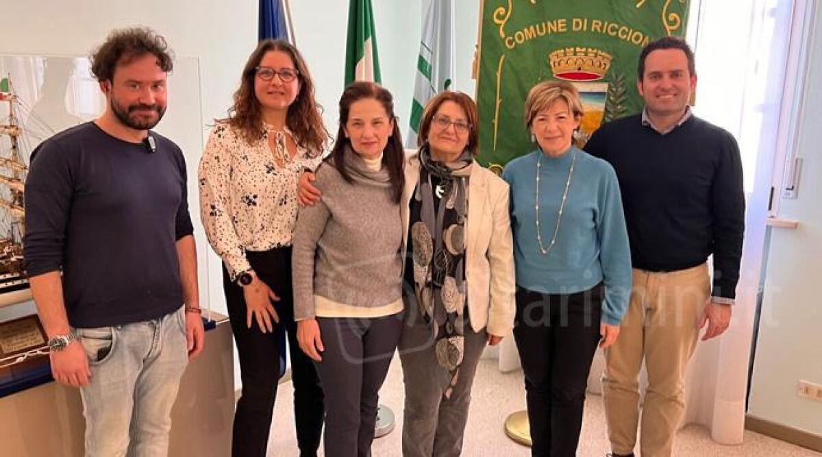 Crisi Riccione Terme, ancora non c'è data di riapertura. Sindaca incontra i sindacati - Da sinistra Alessandro Fabbri