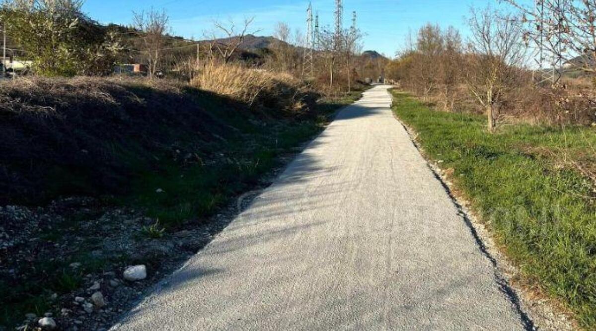 Talamello, completati i lavori di recupero della pista ciclabile - La ciclabile a Talamello
