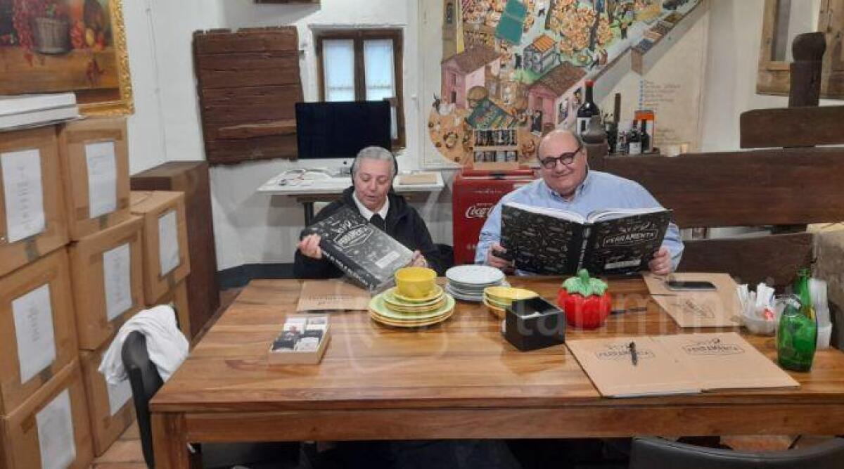 Rimini, Rino Mini regala attrezzature da cucina all'Istituto Maestre Pie - Suor Mirella Ricci e Rino Mini