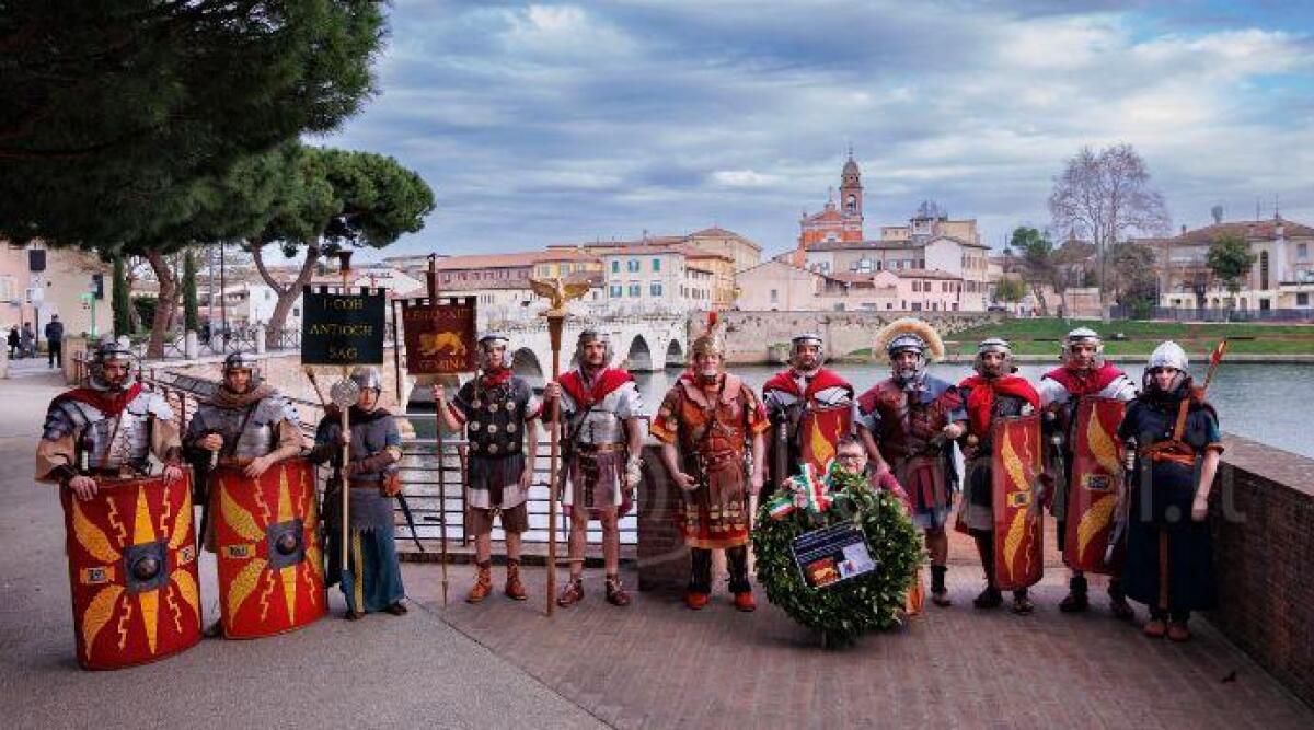 Giulio Cesare e Rimini, rievocazione delle Idi di Marzo e premiazione delle scuole - La Legio XIII gemina - foto Giorgio Salvatori