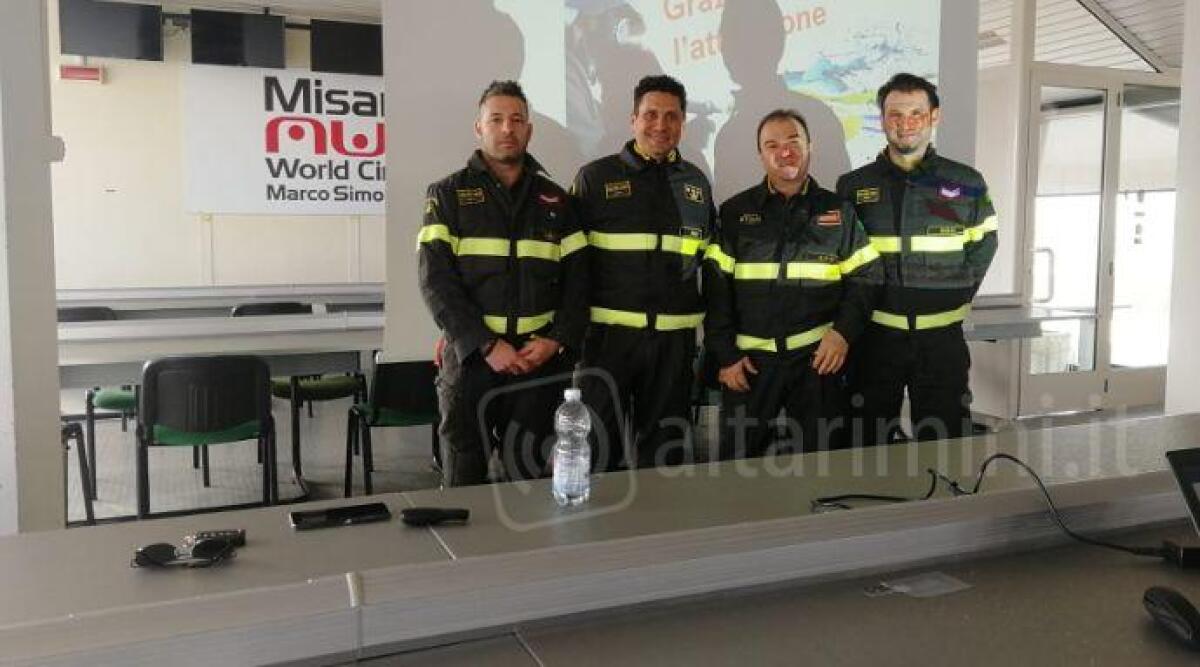 Sicurezza in pista al Misano World Circuit: terminato corso di aggiornamento - Alcuni dei partecipanti al corso
