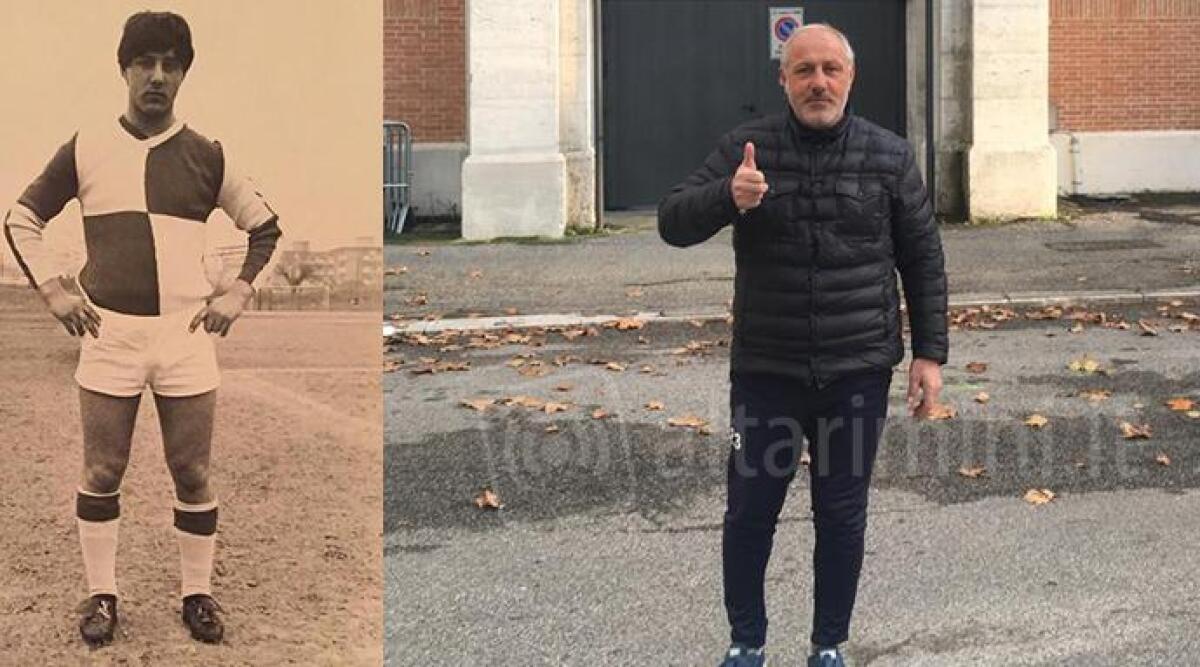 Calcio in lutto, è morto all'improvviso mister Bobo Gori. Cresciuto nel Rimini, giocò nel Cagliari - Massimo Bobo Gori con la maglia del Rimini in gioventù e davanti allo stadio Neri