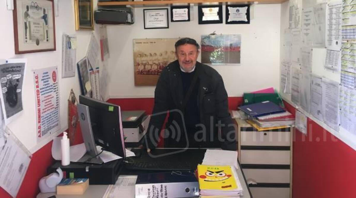 Calcio Seconda, Rimini United vincente nel recupero. Il dg Giannini: 'Siamo secondi, vogliamo restarci' - Il dg del Rimini United Lanfranco Giannini