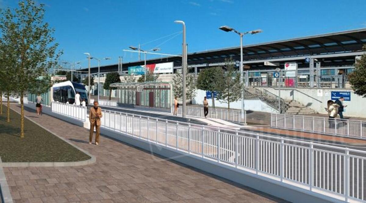 Metromare Rimini: tratta stazione centrale e quartiere fieristico diventa realt&agrave; - fermata Metromare Fiera di Rimini