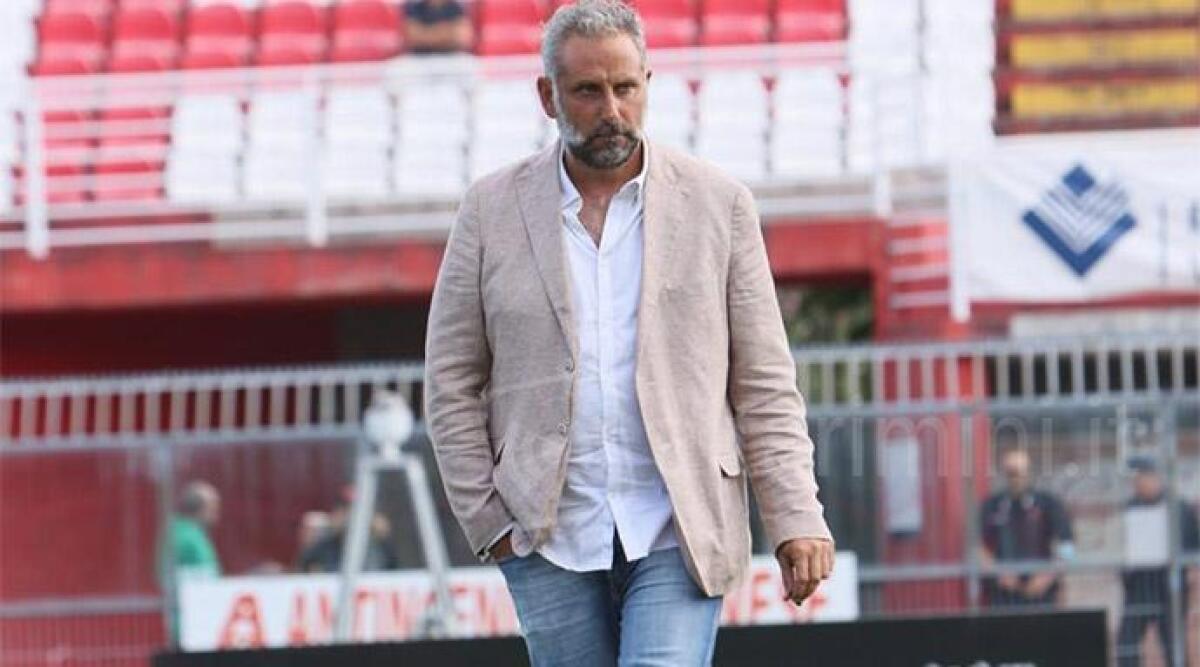 Calcio C, Rimini-Reggiana. Gaburro: 'Contro la leader intensit&agrave; in pressione e lucidit&agrave; negli spazi' - Marco Gaburro VENTURINI