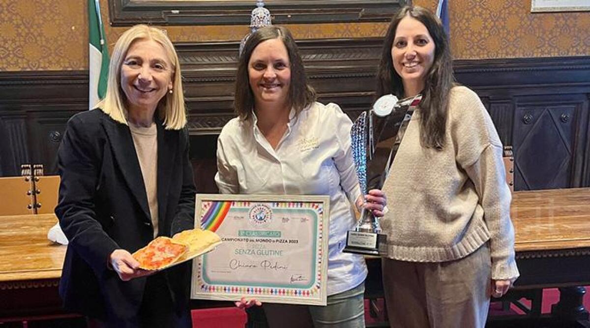 Cattolica, Chiara Pedini sul podio dei Campionati del Mondo di Pizza - Chiara è stata ricevuta a Palazzo Mancini dall'Amministrazione Comunale