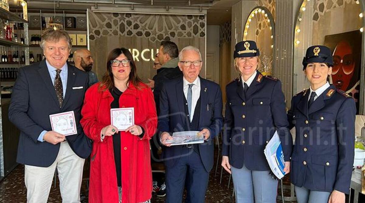 Violenza di genere, i pubblici esercizi della provincia di Rimini a lezione dalla Polizia di Stato -