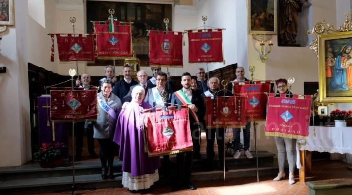 Avis Novafeltria, alla festa del Donatore anche i referenti della provincia - I rappresentanti delle Avis provinciali
