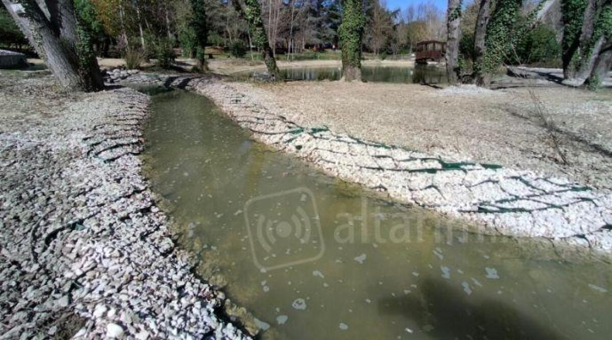 Riccione, nuova vita per ruscelli e laghetti al parco della Resistenza - Ruscello al parco Resistenza