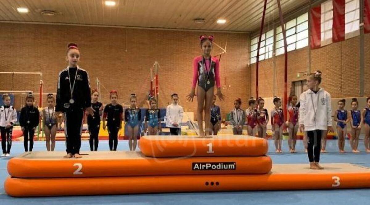 Ginnastica artistica, medaglia d&rsquo;argento per Margherita Cantelli al Campionato Individuale Gold - Margherita Cantelli sul secondo gradino del podio