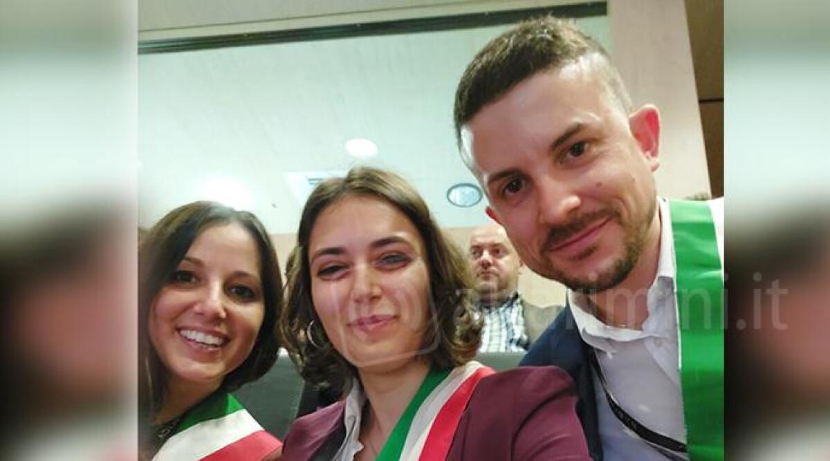 Largo ai giovani: quattro amministratori riminesi under 36 all'Assemblea Nazionale Anci Giovani - da sinistra: Claudia Gabellini