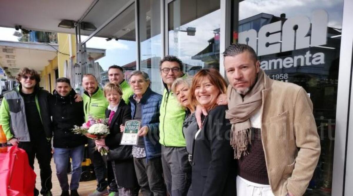 Riccione: la Ferramenta Neri di via Emilia è ‘Bottega Storica’ - Ferramenta Neri Bottega Storica di Riccione