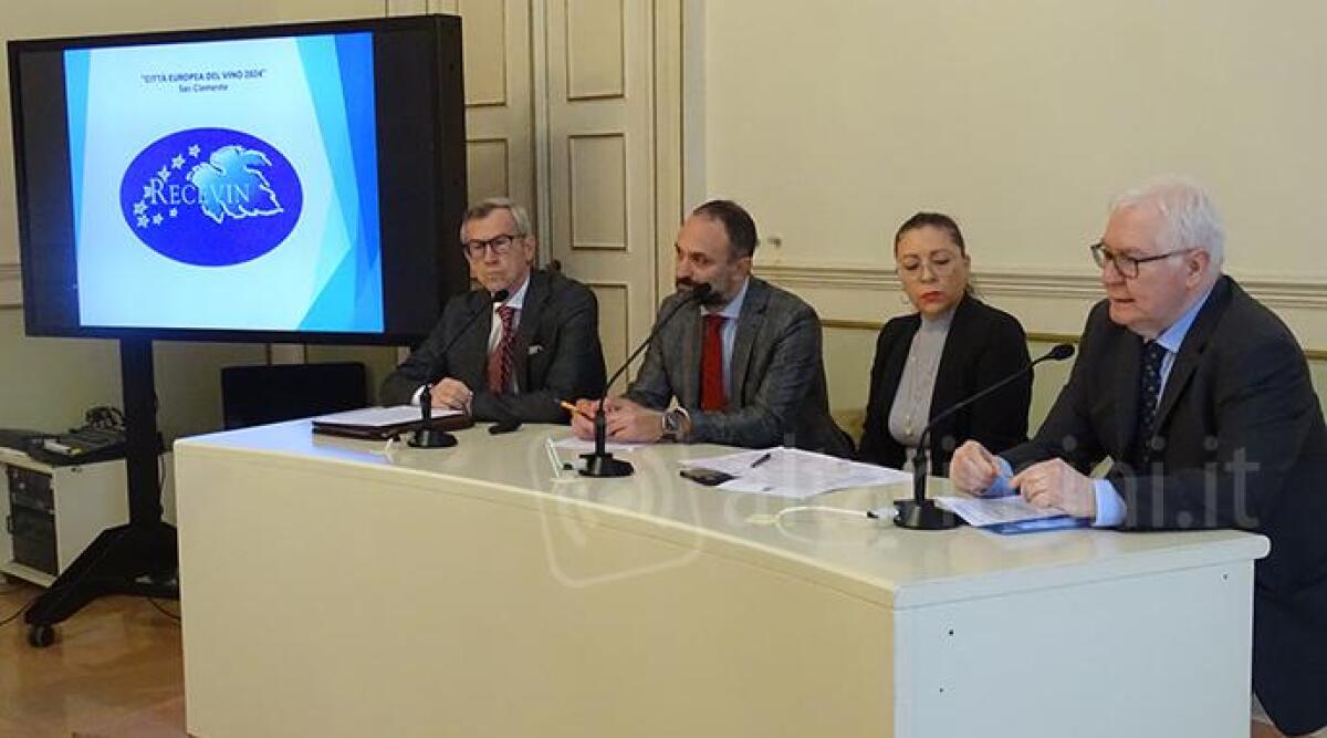 Eccellenze enogastronomiche: San Clemente si candida a Città Europea del Vino 2023 - La candidatura di San Clemente a Capitale europea del vino 2024