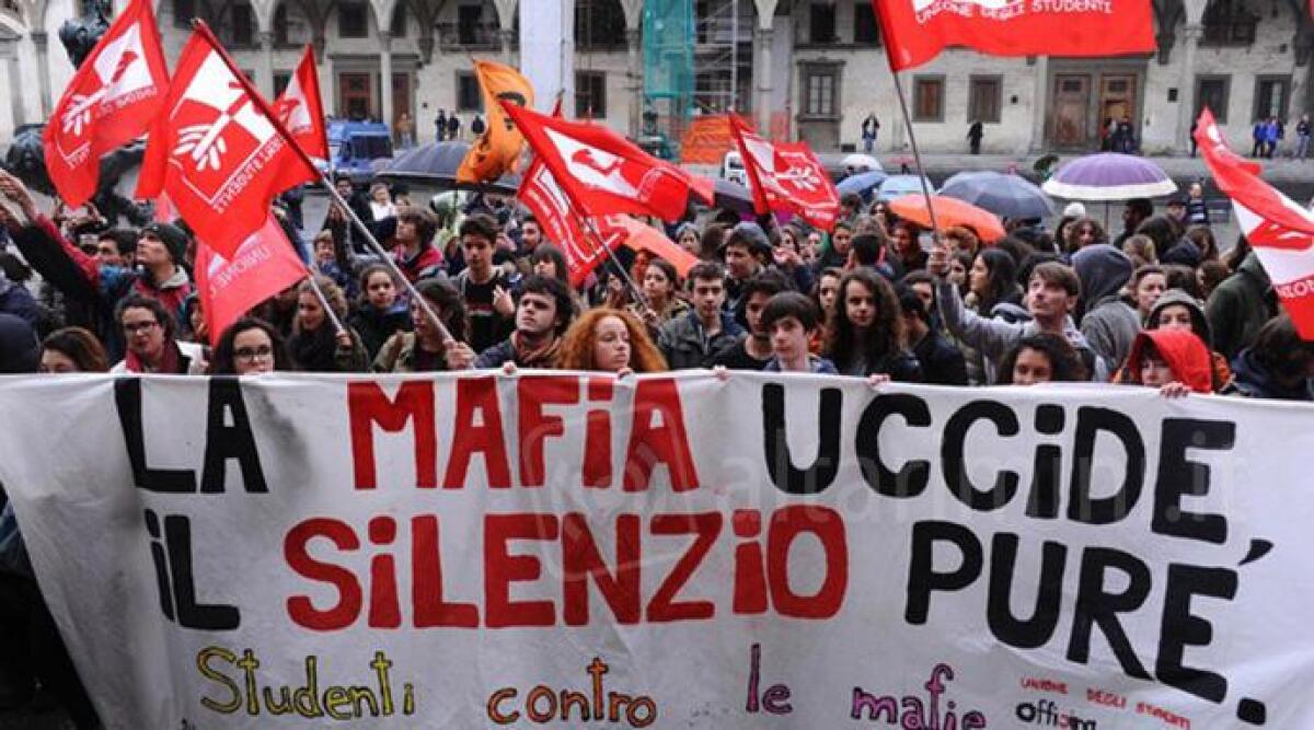 Menu Libera Terra per la legalit&agrave; a scuola a Rimini - Foto Ansa