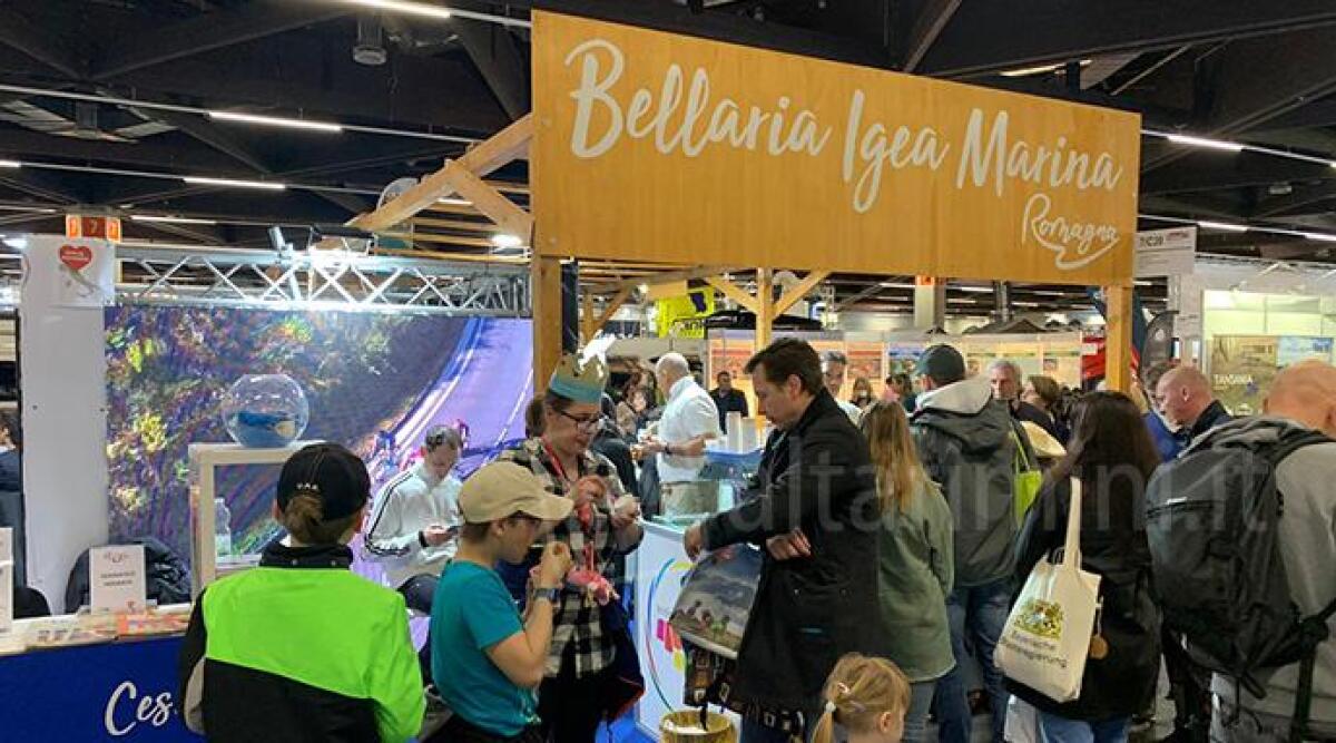 Romagna che passione: grandi risultati per Bellaria-Igea Marina a Norimberga - Lo stand id Bellaria-Igea Marina a Norimberga