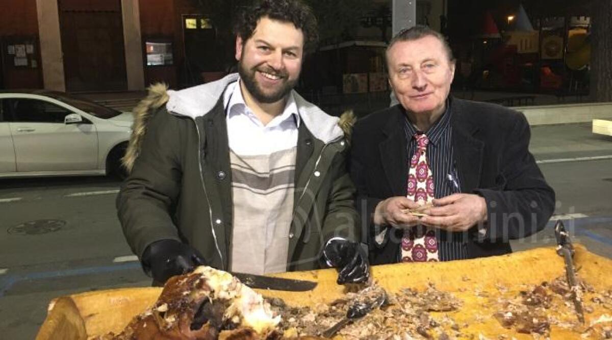 Riccione, il premio Baleani allo storico fotografo 'Kino' Casalboni - A destra Kino Casalboni