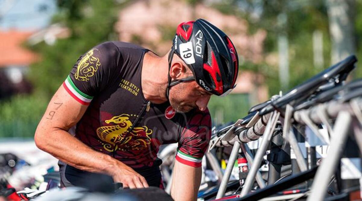 Il grande Triathlon torna a Bellaria Igea Marina: tutto pronto per Bim Triathlon 2023 - Un atleta nella passata edizione