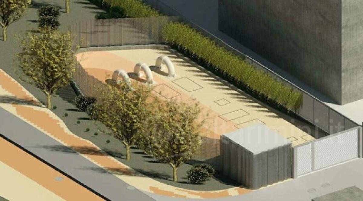 Rimini, via libera al progetto per evitare allagamenti nella zona della Fossa Pradella - Rendering dell'impianto Pradella