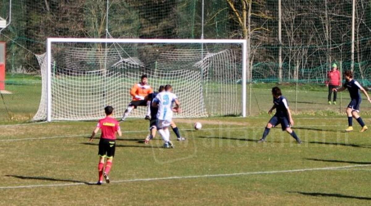 Calcio Prima, Bellariva leader con il Morciano. Fabbri: 'Ci aspettano sei finali' - La rete di Alessandro Fabbri alla Bagnese nell'ultimo turno