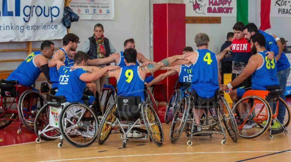 Basket in carrozzina, NTS Rivera contro Seregno poi festa per i playoff -