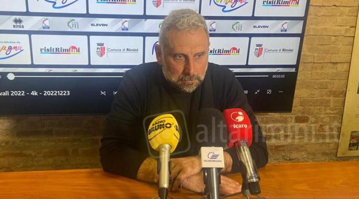 Calcio C, Rimini-Recanatese 1-2. Gaburro: 'Prestazione non all'altezza, sono il tecnico e mi sento responsabile' - Marco Gaburro