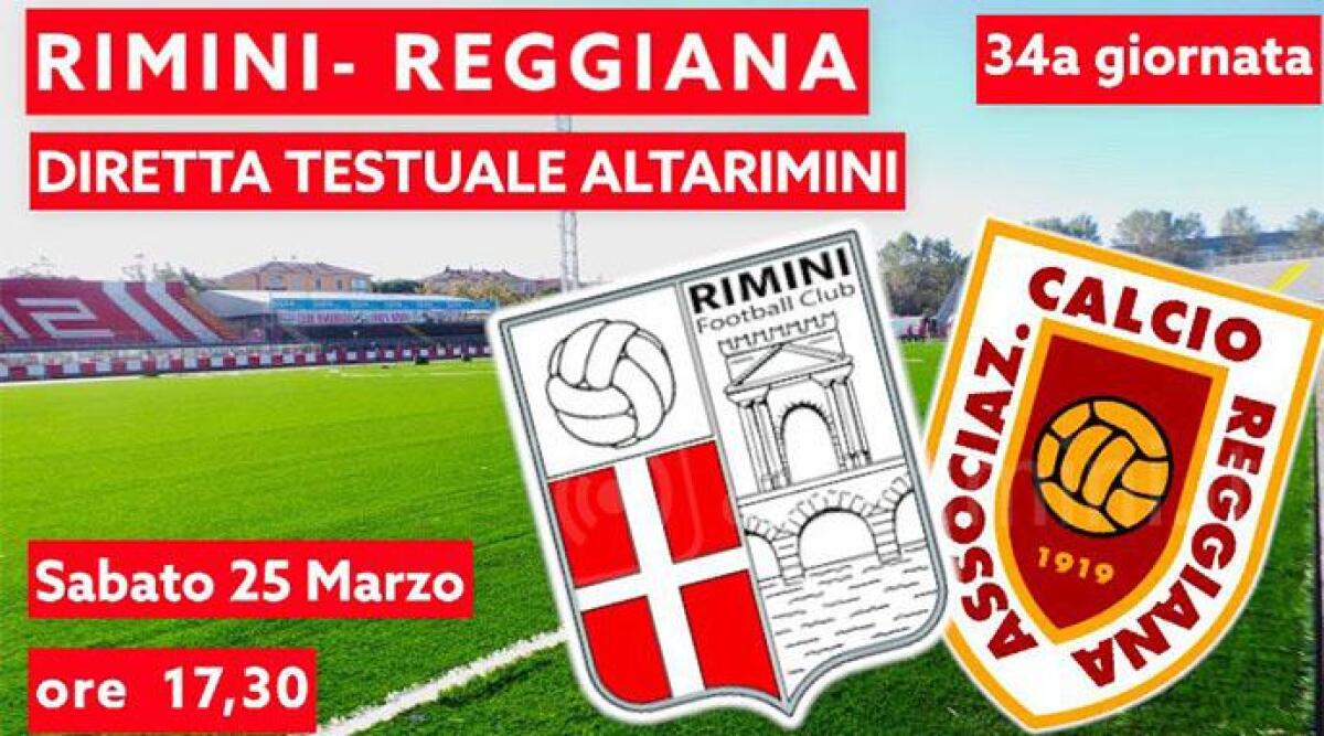 DIRETTA TESTUALE Calcio C Rimini - Reggiana 2-2 (finale) - Diretta testuale Rimini - Reggiana