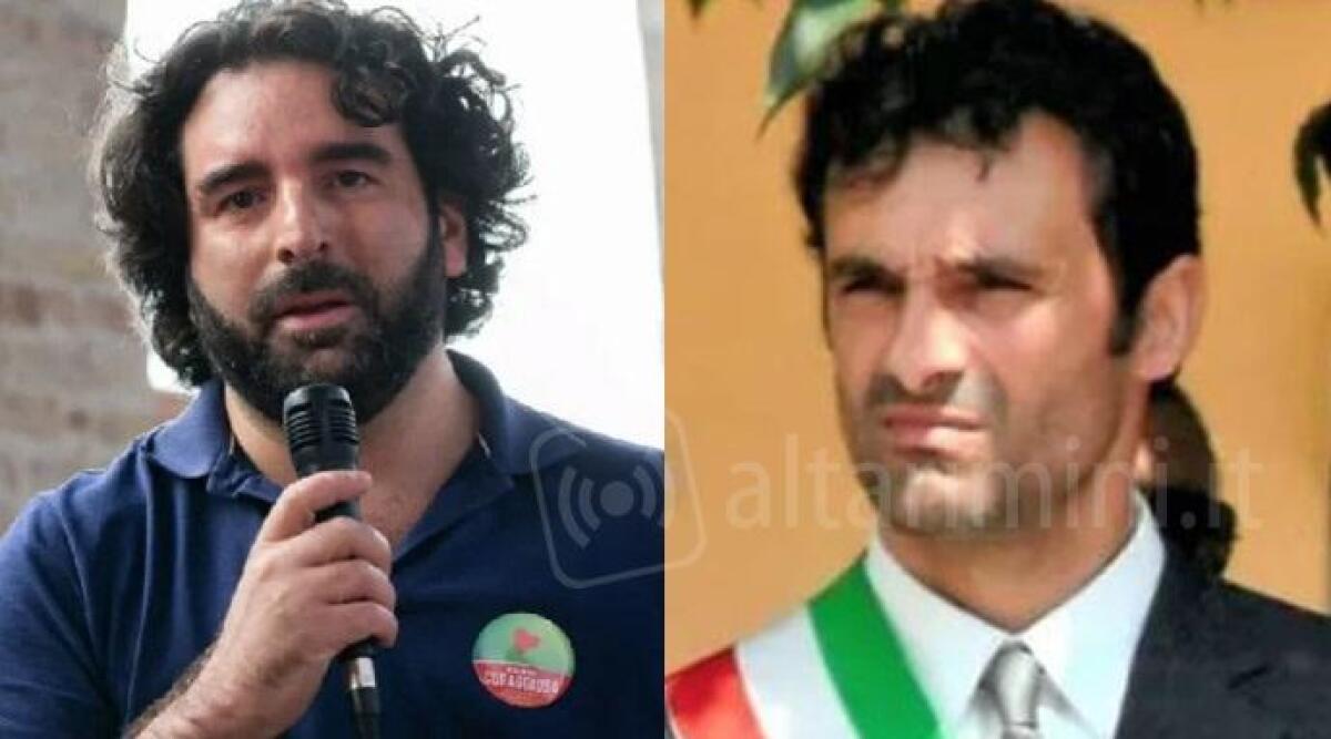 Arcigay contro il sindaco di Pennabilli: 'Parole omofobe, lo denunciamo' - Da sinistra il presidente di Arcigay Rimini Marco Tonti e il sindaco di Pennabilli Mauro Giannini