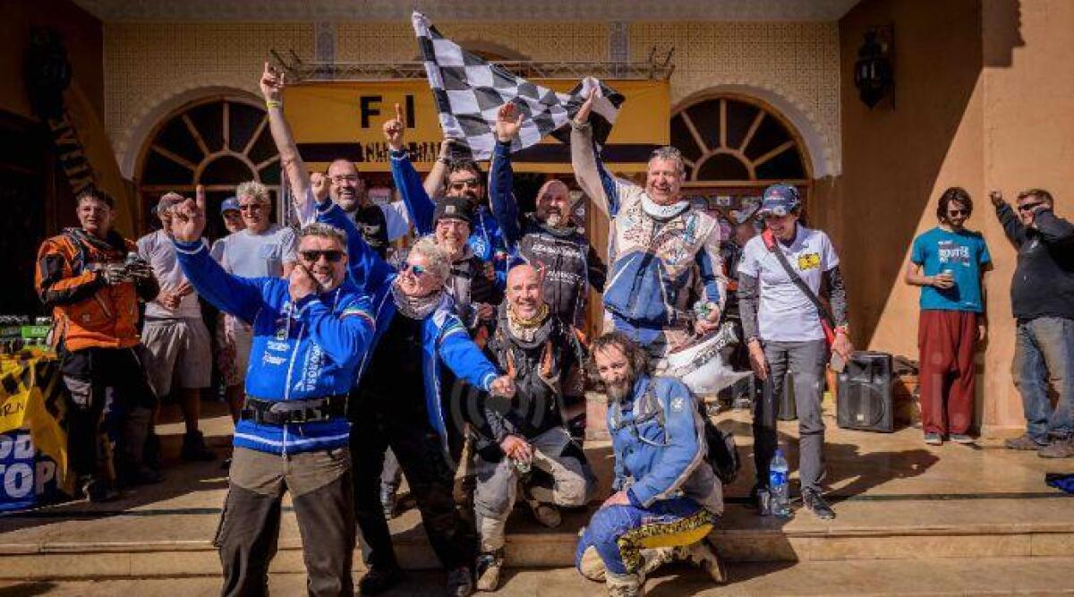 Il centauro verucchiese Bettini torna al Tuareg Rallye in Marocco - Il team Azzurrorosa al Tuareg Rallye 2018