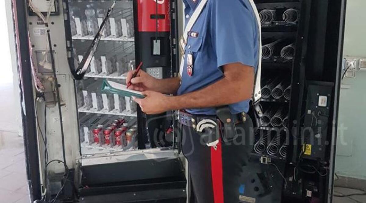 Beccato lo scassinatore seriale delle macchinette: arrestato a Riccione - Foto di repertorio