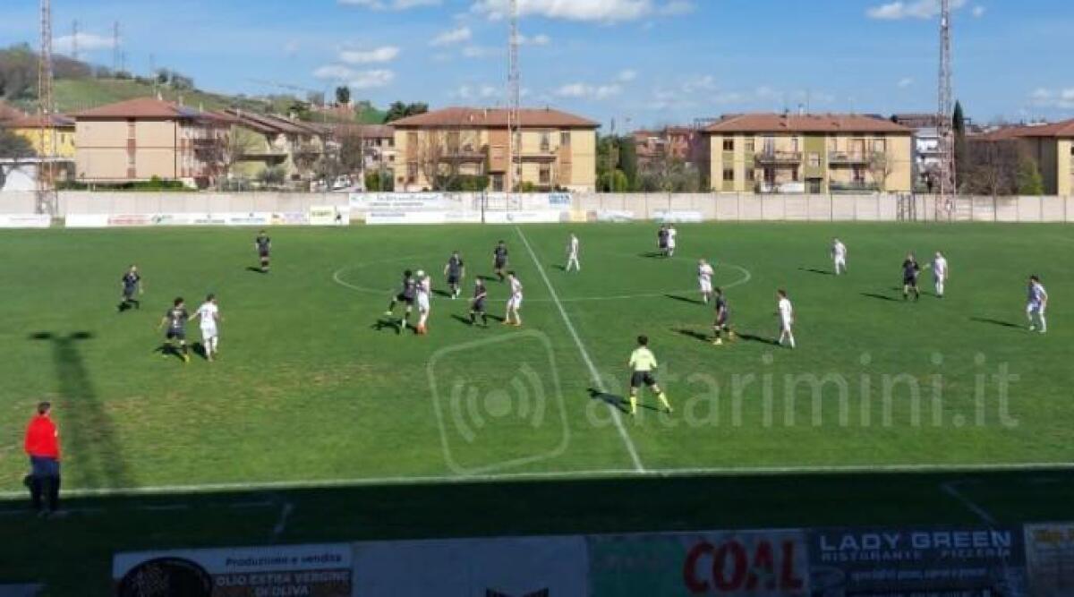Calcio Promozione, Gabicce Gradara: colpaccio a Moie con tris. Quarto posto -