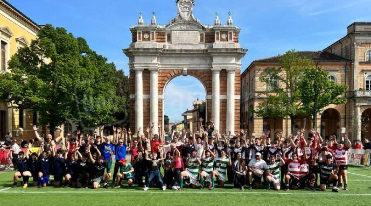 Triangolare di Street Rugby a Santarcangelo: in campo 85 atleti - I partecipanti alla giornata